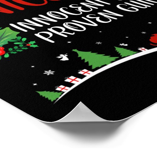 罪の証明いけなされたクリスマまでナイスイノセント ポスター (角)