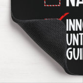 罪の証明いけなされたクリスマまでナイスイノセント マウスパッド (コーナー)