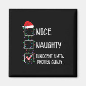 罪の証明いけなされたクリスマまでナイスイノセント マグネット (正面)