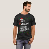 罪の証明いけなされたクリスマまでナイスイノセント Tシャツ (正面フル)