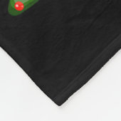 罪の証明いけなされたクリスマまで素敵な無実 フリースブランケット (角)