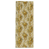 罪の金ゴールド – バロックフローラ ワインギフトバッグ (正面)