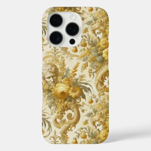 罪の金ゴールド- Baroque Case-Mate iPhoneケース (裏面)