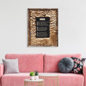 罪の顔 キャンバスプリント (インサイチュ (リビング))