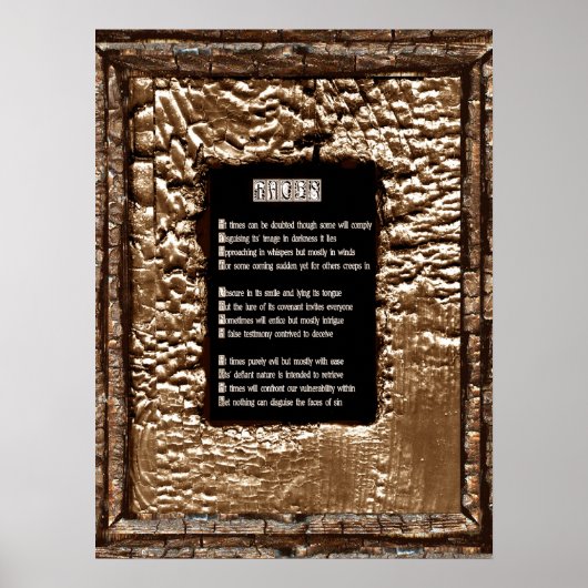 罪の顔 ポスター (正面)