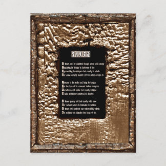 罪の顔 ポストカード