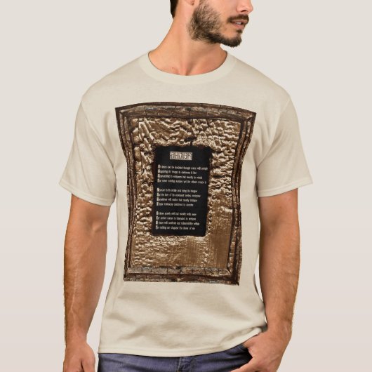 罪の顔 Tシャツ (正面)