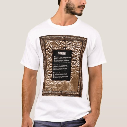 罪の顔 Tシャツ (正面)