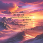 罪を怒犯せないこと シール (正面)