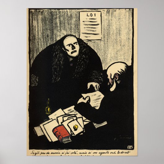 罪を犯した容疑者が問題を提起しようとする ポスター (正面)