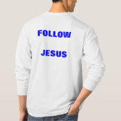 罪を犯すことを止めて下さい! Tシャツ (裏面)