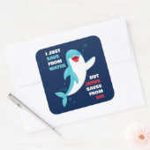 罪クリスチャン救からのイルカ信仰の子供たち スクエアシール (封筒)