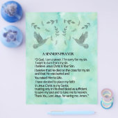 罪人の祈りの言葉 チラシ (シングル)