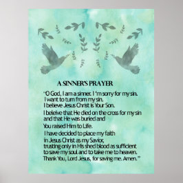 罪人の祈りの言葉 ポスター