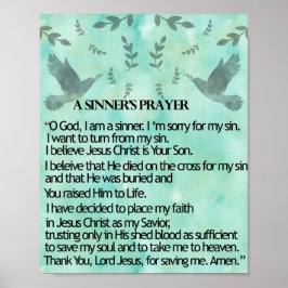 罪人の祈りの言葉 ポスター