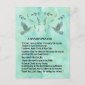 罪人の祈りの言葉 ポストカード (正面)