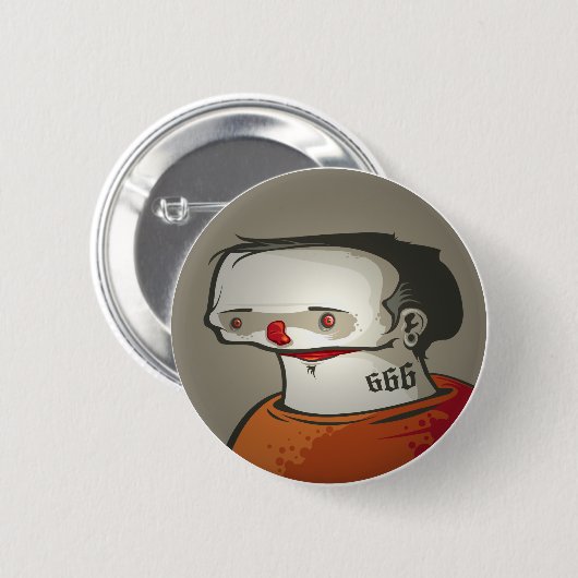 罪人 缶バッジ (正面&裏面)