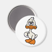 罪深いアヒルの漫画 |背景色の選択 マグネット (正面/裏面)