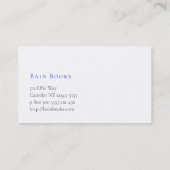 罫線/罫線付きインデックスカード 名刺 (裏面)