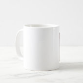 置いているだめにされたプリンセスCAT コーヒーマグカップ (正面左)