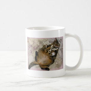 置いているだめにされたプリンセスCAT コーヒーマグカップ