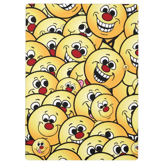 置かれるGrumpeysの幸せな顔 クリップボード (裏面)