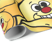 置かれるGrumpeysの幸せな顔 ラッピングペーパー (ロールコーナー)