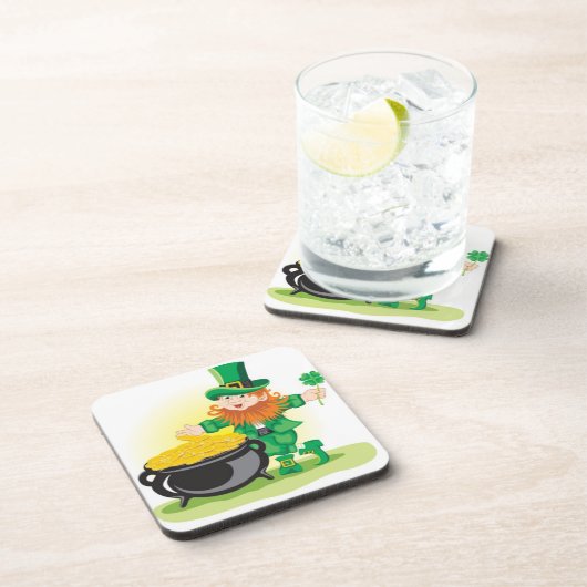 置かれるSt patricks dayのコースター コースター (右側)