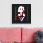 置換外科医 – 悪ピエロ キャンバスプリント (インサイチュ (リビング))
