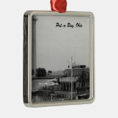 置n湾Keyesかペリー記念碑の写真のオーナメント メタルオーナメント (右)