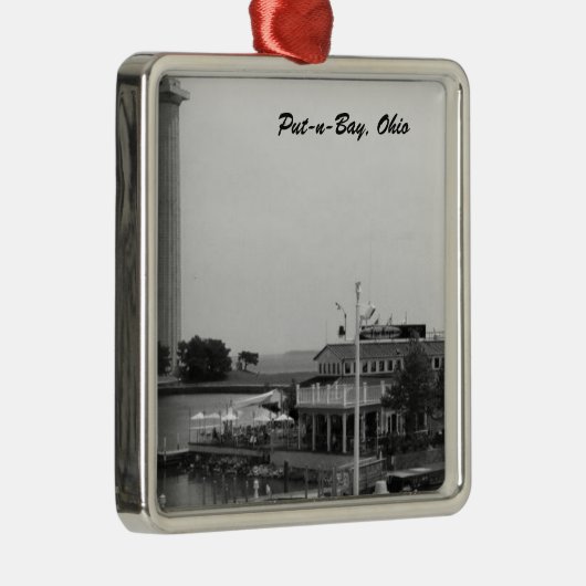 置n湾Keyesかペリー記念碑の写真のオーナメント メタルオーナメント (右)