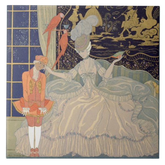 罰しますページ(色のlitho)を タイル (正面)