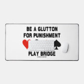 罰を受けたいブリッジカー遊ドのスーツだ デスクマット (キーボード&マウス)