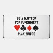 罰を受けたいブリッジカー遊ドのスーツだ デスクマット (正面)