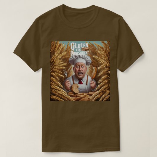 罰を受けたくてたまらない Tシャツ (デザイン正面)