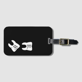 署名された歯の歯科の記号のカスタム ラゲッジタグ