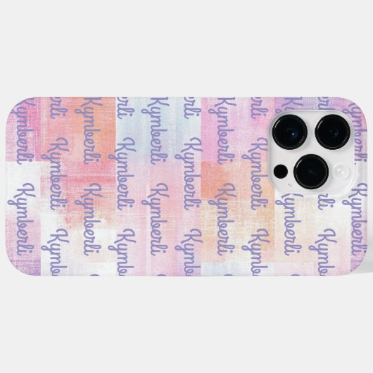 署名しゃれている Case-Mate iPhoneケース (裏面 (横))