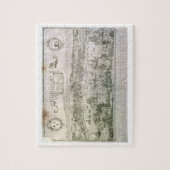 署名するボルドーおよび川ガロンヌ川の眺め ジグソーパズル (縦)