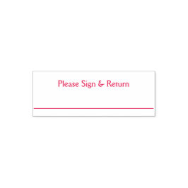 署名と返信用スタンプ セルフインキングスタンプ