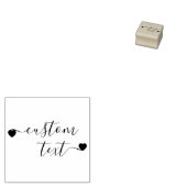 署名のカスタム文字 ラバースタンプ (押印)