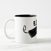 署名のコーヒー・マグ ツートーンマグカップ (左)