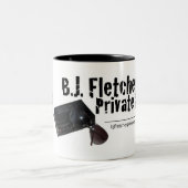 署名のコーヒー・マグ ツートーンマグカップ (中央)