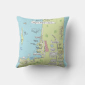 署名のロードアイランドの枕 クッション (裏面)