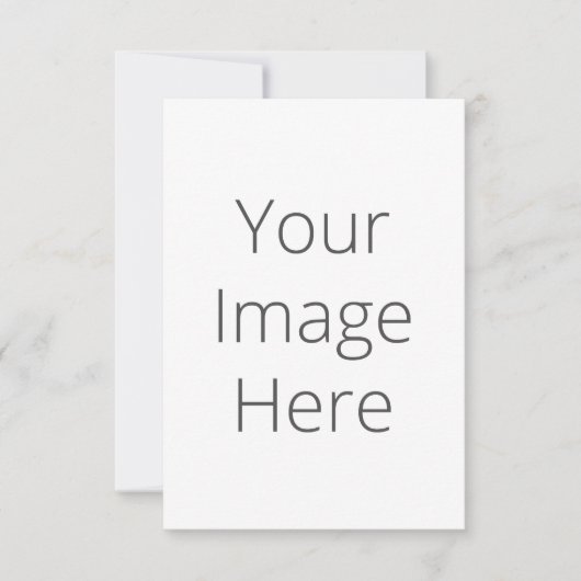 署名の作成: Matte 3.5" x 5"招待状 招待状 (正面)