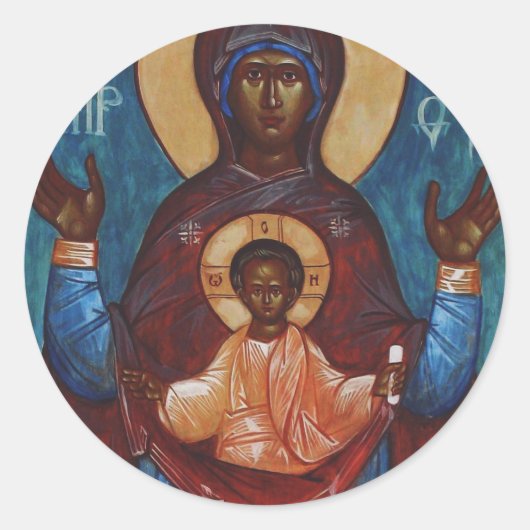 署名の我々の女性 ラウンドシール (正面)