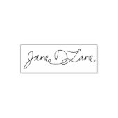 署名の手書きスタンプ セルフインキングスタンプ (デザイン)