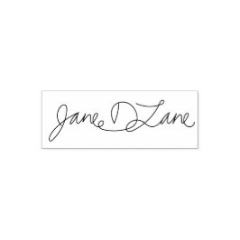 署名の手書きスタンプ セルフインキングスタンプ