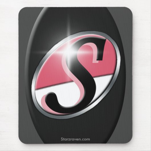 署名のStarzravenの垂直mousepad マウスパッド (正面)