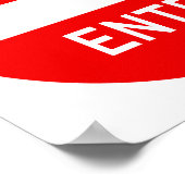 署名を入力しない（ポスター） ポスター (角)