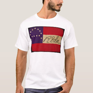 署名を持つリーHeadquarters Flag概要 Tシャツ